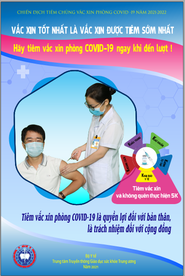 TUYÊN TRUYỀN TIÊM PHÒNG VACXIN COVID-19 CHO CB GV NV HS và CMHS 